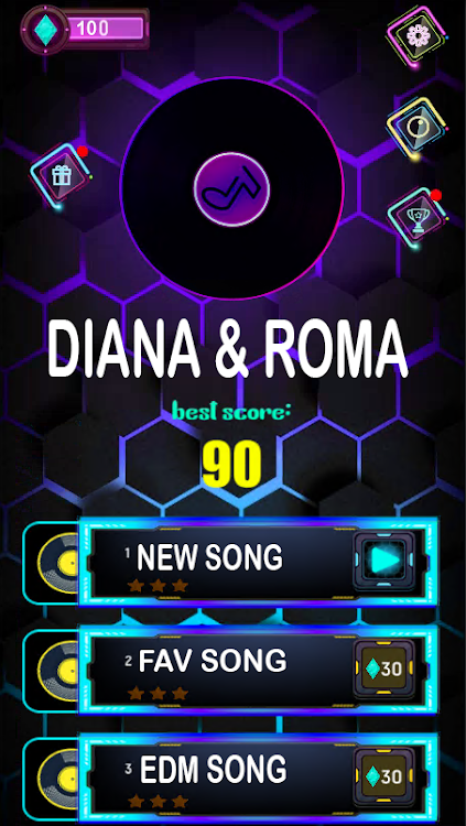 Diana and Roma Tiles Hop Magic - 1.0 - (Android)