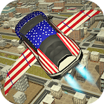 Cover Image of Download Free Flying Racing Car Driving  APK