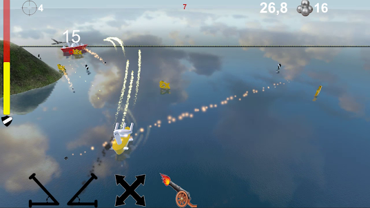 Sea Battle. Missile Strike