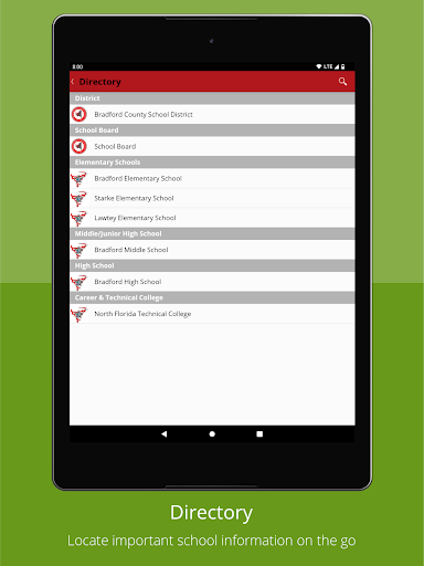 Bradford County Schools Screen 2