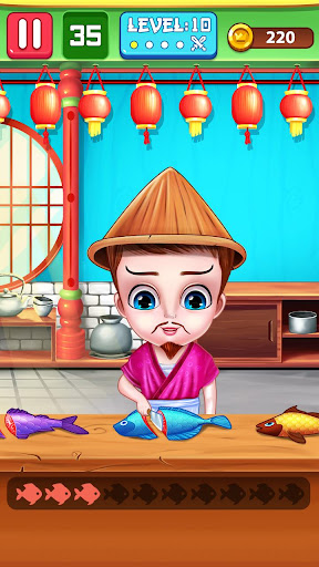 Sushi vs Knife Screen 2
