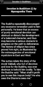 Devotion in Buddhism