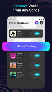 Vocal Remover & Karaoke Maker