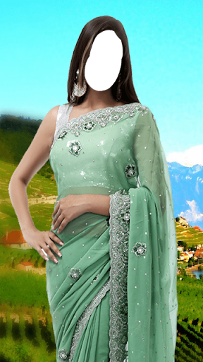 Indian Saree Photo Montage