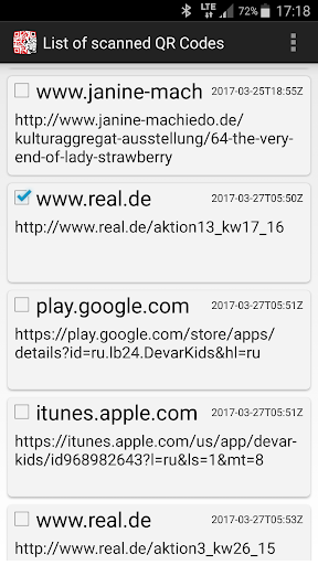 QR Code Scanner Screen 2