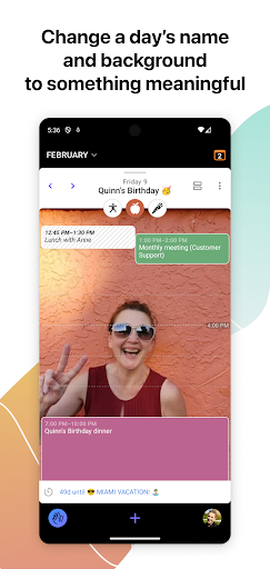 Screenshot of HEY Calendar