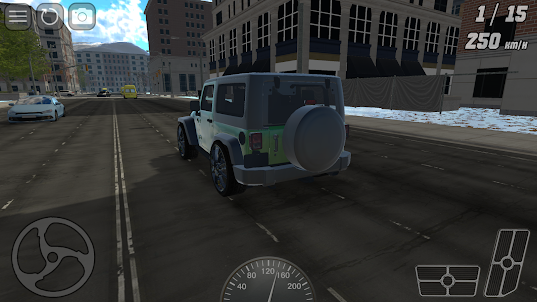 Jeep Wrangler V8 Rubicon Sim