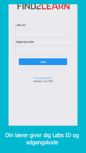 find2learn Screen 2