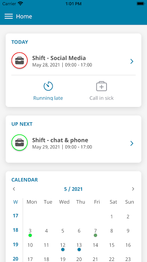 Android application CCagent Mobile screenshort