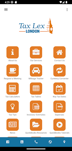 Android application Tax Lex London Ltd screenshort
