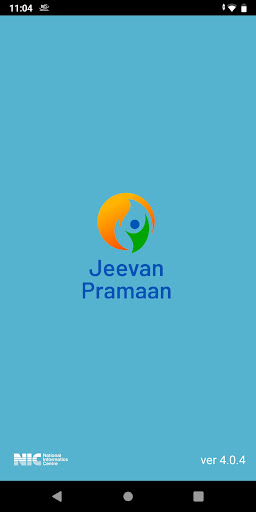 Android application JeevanPramaan screenshort