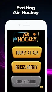 Air Hockey : Solo, Multiplayer