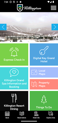Android application Killington Grand Resort Hotel screenshort