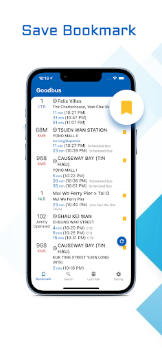 GoodBus -Hong Kong bus ETA Screen 2