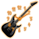 Analog Clock - Guitar Theme icon