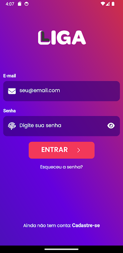 Android application Liga screenshort
