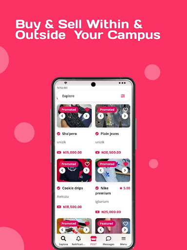 Android application Campus mall.ng screenshort
