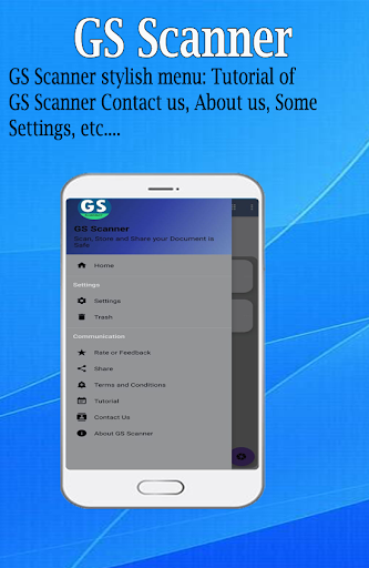 Android application GS Scanner Indian PDF Maker screenshort