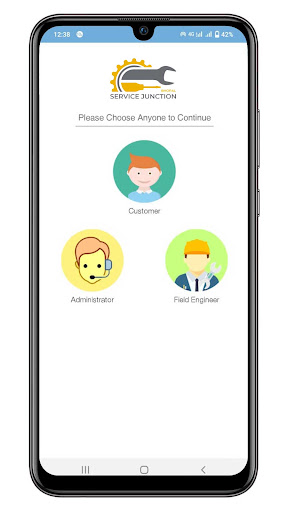 Android application Service Junction Bhopal screenshort