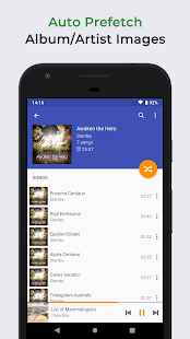 Omnia Music Player Screenshot