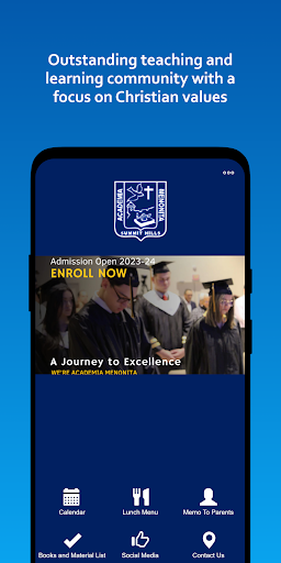 Android application Academia Menonita Summit Hills screenshort