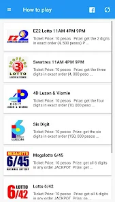 PCSO Lotto Results EZ2 SW Apps on Google Play