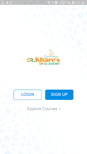 Android application Dr. Khares Academy screenshort