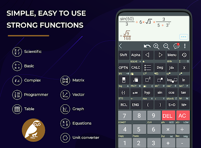 HiEdu Calculator He-580 Pro v1.2.5 MOD APK (Unlocked) Free For Android 1