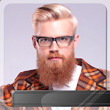 Beard Salon Photo Montage icon