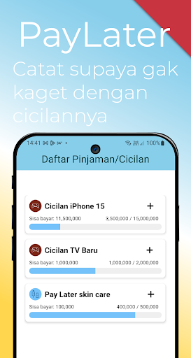 Personal Money Manager Screen 3