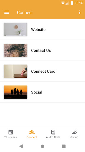 Crossroads Wesleyan Church App Screen 2