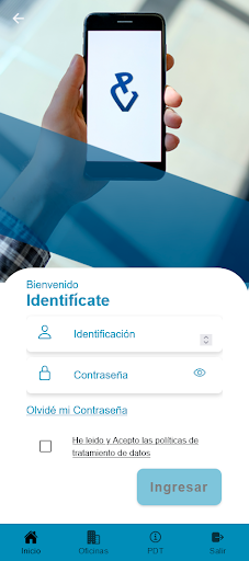 Android application Pitre Velásquez & Cía screenshort