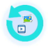 Photo and video recovery icon