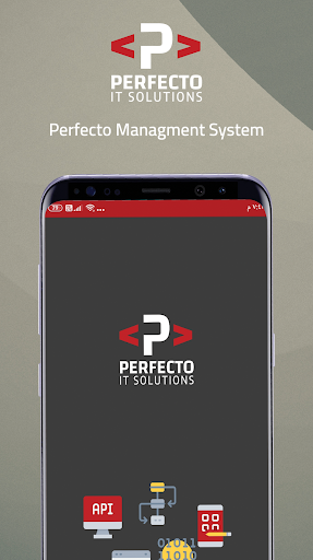 Android application Perfecto Management System screenshort