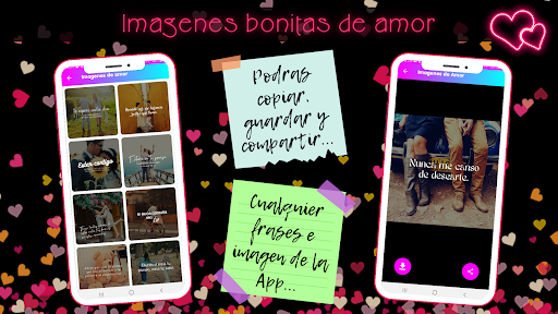 Android application beautiful images of love screenshort