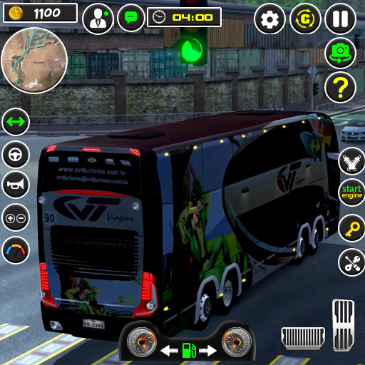 เกมรถบัสจำลองรถบัสจริง 3 มิติ