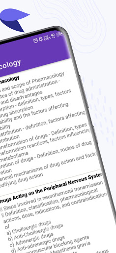 Pharmacology Notes Screen 3