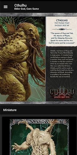 Cthulhu: Death May Die Codex+ Screen 2