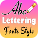 Fonts : Lettering tattoo fonts - Androidアプリ