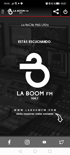 La Boom FM Screen 3