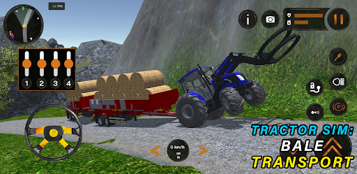 Android application Farm Simulator: Bale Transport screenshort