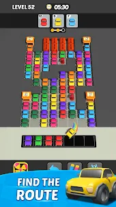 Triple Car Jam 3D: Car puzzle