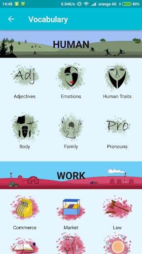 Learn Afrikaans Screen 2
