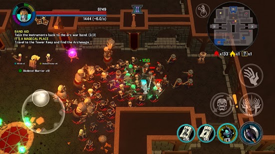 Undead Horde 2: Screenshot ng Necropolis