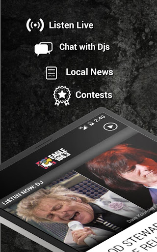 Screenshot of Eagle 106.3  (KYGL)