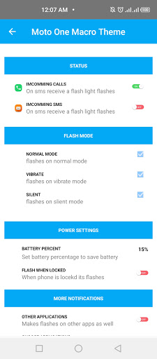 Launcher theme for Motorola Moto One Macro