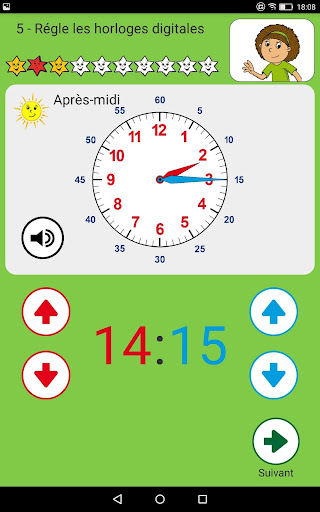 Apprendre à lire lheure Screen 2