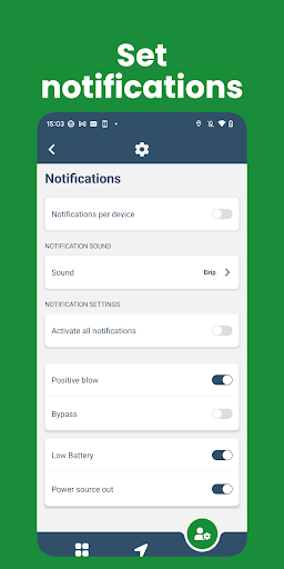 Android application Dignita Alkolarm screenshort