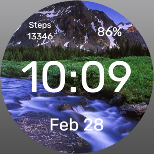 Watch face - Forest river Logo