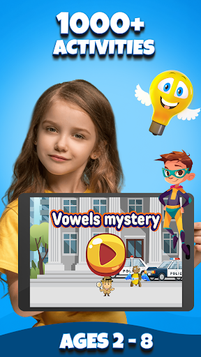 Android application Gamely School - Learning Games screenshort